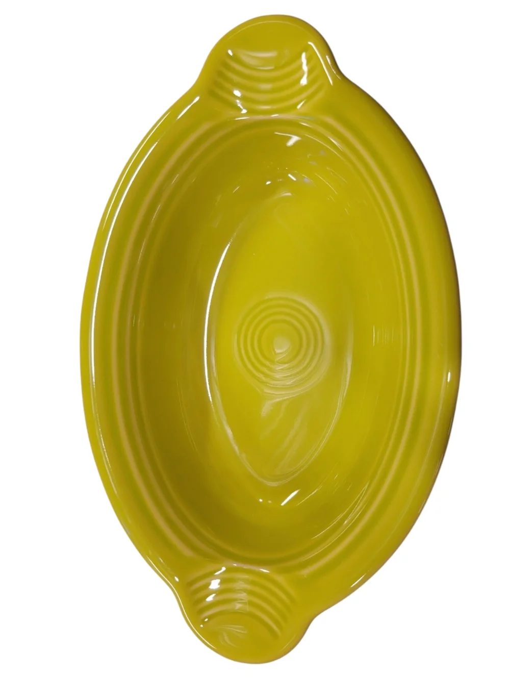 Fiesta 9 1/8 Inch Oval Individual Casserole 13 OZ  LEMONGRASS